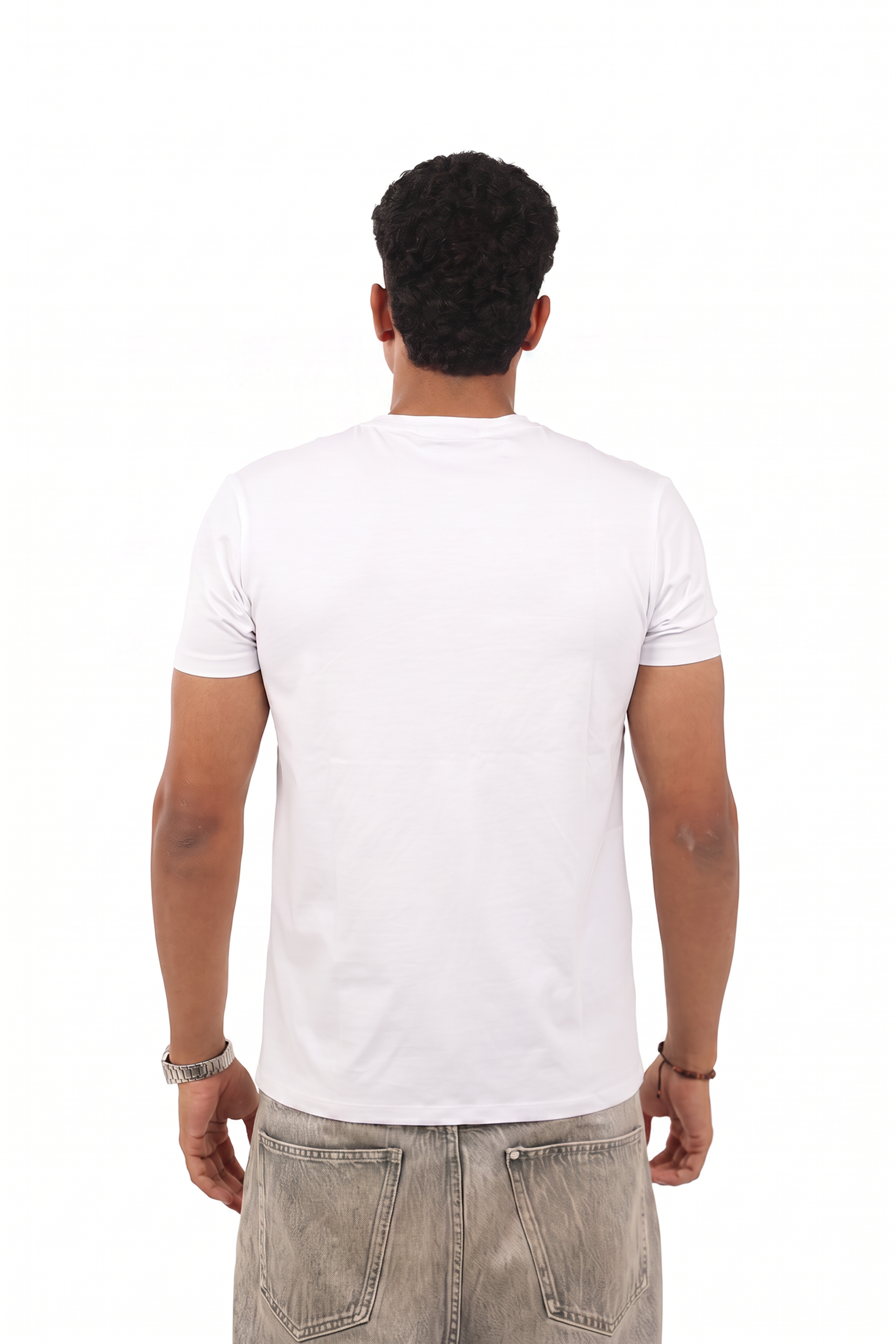 NC - SLIM TEE - white