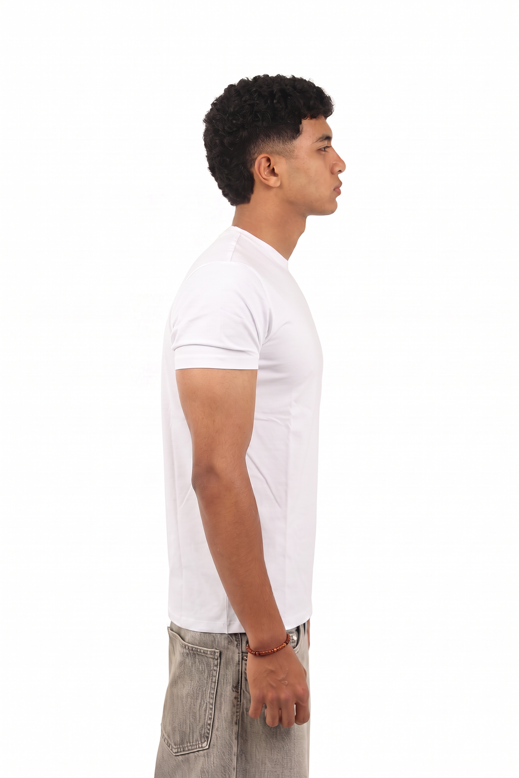 NC - SLIM TEE - white