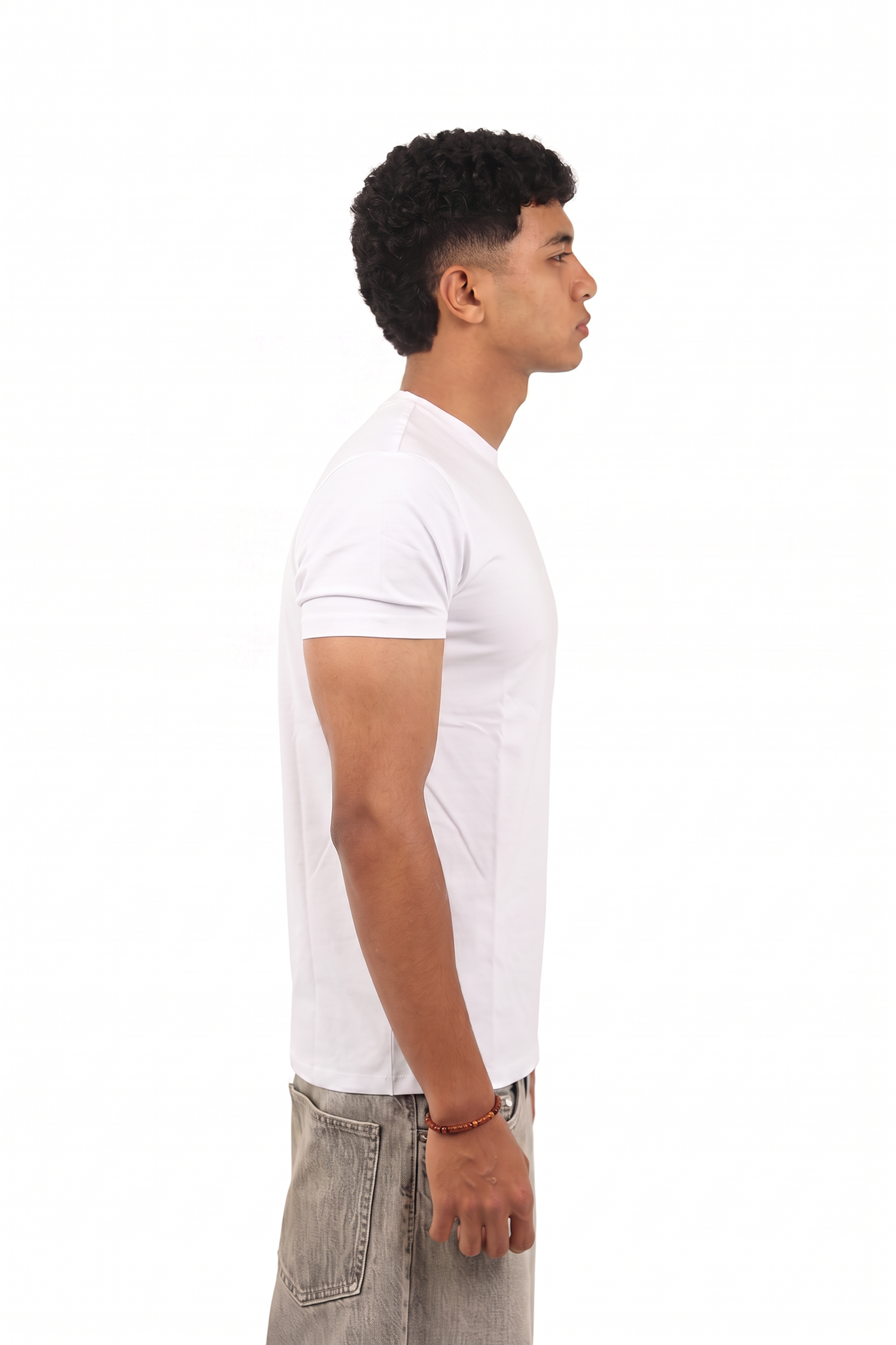 NC - SLIM TEE - white