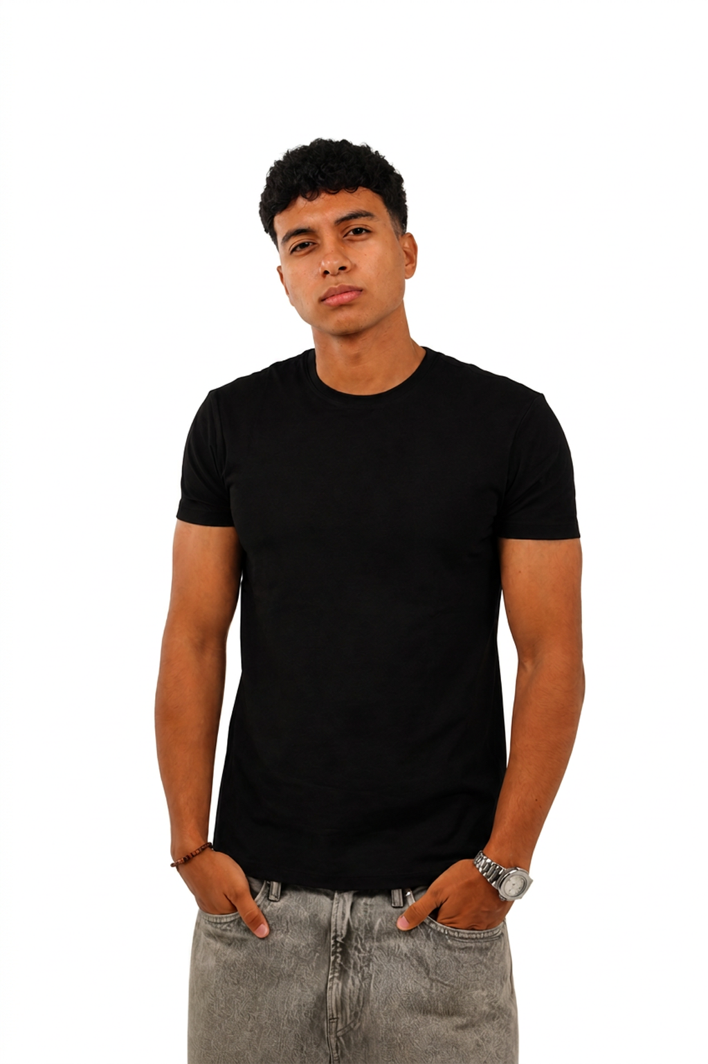 NC - SLIM TEE - Black