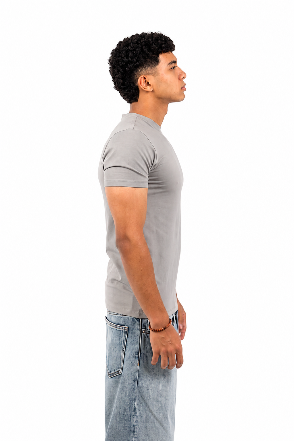NC - SLIM TEE - Grey